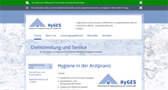 Desktop Screenshot of hyges.de