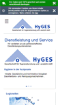 Mobile Screenshot of hyges.de